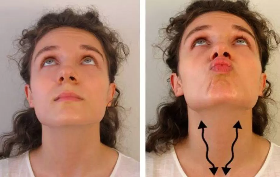 تمرینات از بین بردن غبغب