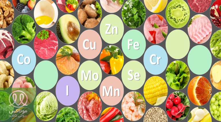 مواد معدنی مورد نیاز بدن